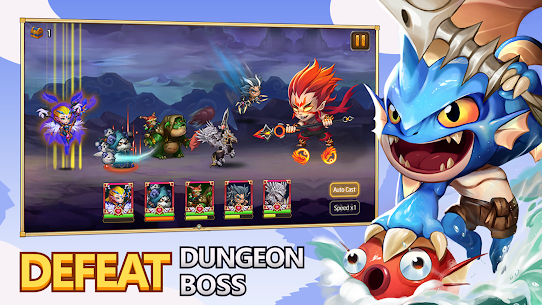 Heroes Legend Idle Battle War mod apk (MENU MOD/DMG/DEFENSE MULTIPLE) v2.4.8.2 2