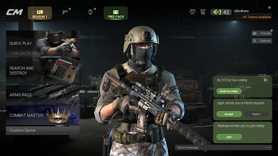 Combat Master Mobile FPS MOD APK Unlimited Bullets 0.12.51 1