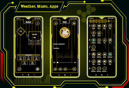 Screenshot 3 for Visionary Launcher MOD APK Premium Unlock 42.0