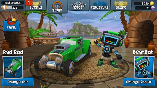 Beach Buggy Racing 2 mod apk (Mod diamonds) v2021.11.13 5
