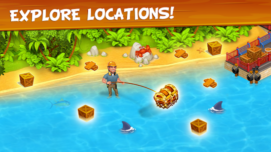 Farm Island Journey Story MOD APK Items Free Instant Skip 2.44 4