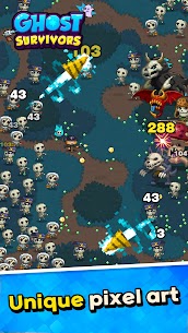 Ghost Survivors Pixel Hunt MOD APK Damage Defense Multiplier God Mode 16 3