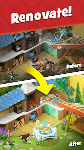 Gardenscapes Mod APK a lot of money 7.9.0 3