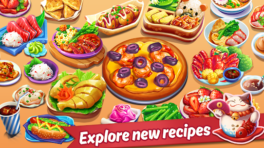 Food Island Cook Restaurant MOD APK Unlimited Money Energy 1.0.8 2