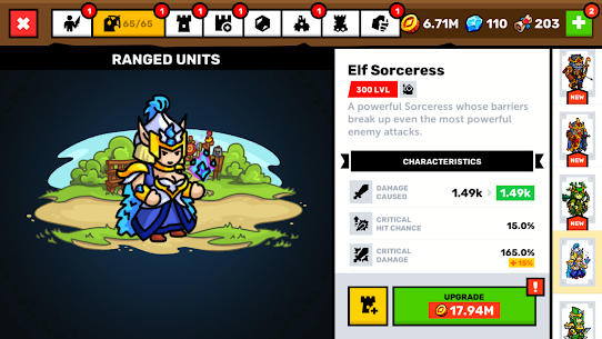Stagelands eternal defense MOD APK Unlimited Diamonds 1.2.2 2