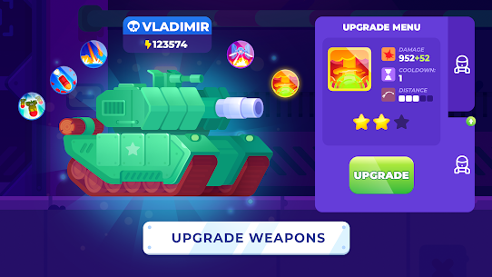 Tank Stars 2 mod apk (Free Shopping) v1.0.1 4