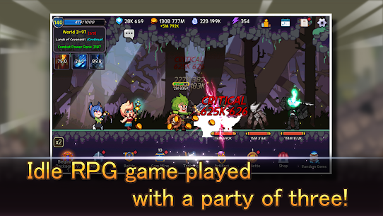 Idle Tank, DPS, and Healer mod apk (God Mode) v1.714 4