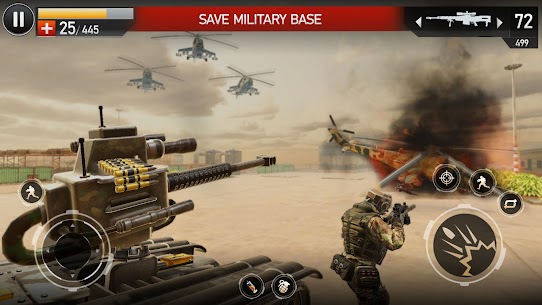 FPS Games Shooting Games 2023 MOD APK Dumb Enemy 4.3 5