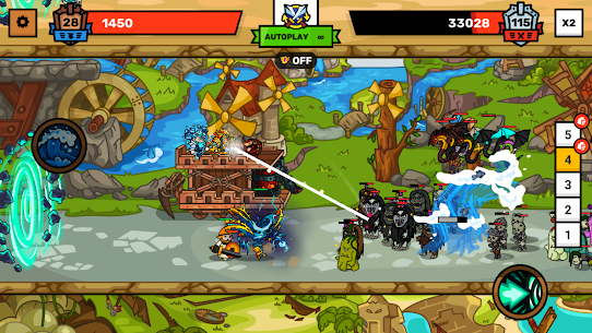 Stagelands eternal defense MOD APK Unlimited Diamonds 1.2.2 5