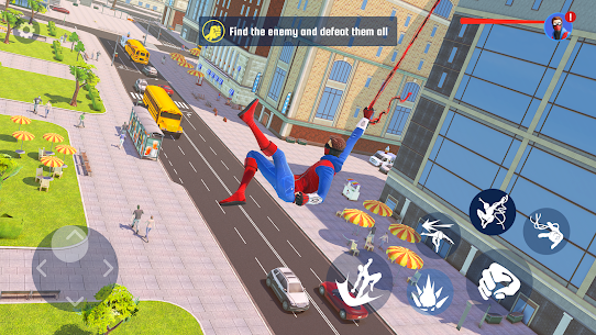 Spider Fighting Hero Game MOD APK Godmode Free Skills Skins 2.8.1.3 5