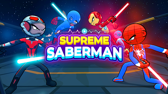 Supreme Saberman Stickman MOD APK One Hit No ADS 8.1 1