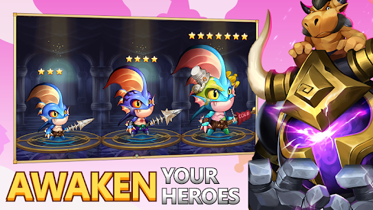Heroes Legend Idle Battle War mod apk (MENU MOD/DMG/DEFENSE MULTIPLE) v2.4.5 3