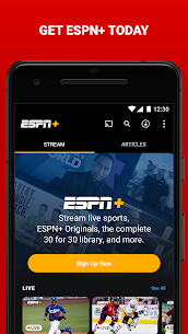ESPN Ad-Free APK 6.29.1 4