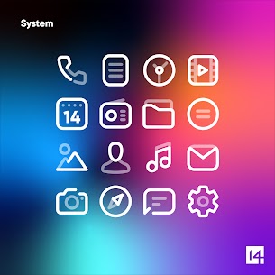 Aline White linear icon pack Patched APK 1.1.8 5