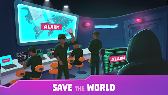 Hacker or Dev Tycoon Tap Sim MOD APK Unlimited Money VIP 2.4.13 2
