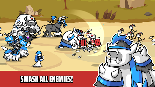 War Tactics Cartoon Army MOD APK Unlimited Diamonds Gold 1.2.6 5