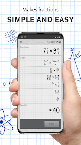 Fraction Calculator Plus MOD APK Premium Unlocked 5.7.4 screenshot