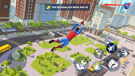 Spider Fighting Hero Game MOD APK Godmode Free Skills Skins 2.8.1.3 3