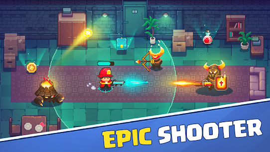 Firefighter pixel shooter MOD APK Unlimited Money 0.0.5 1