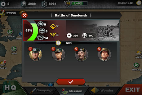 World Conqueror 3 WW2 Strategy MOD APK Unlimited medals 1.6.4 2