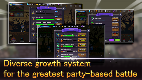 Idle Tank, DPS, and Healer mod apk (God Mode) v1.714 3