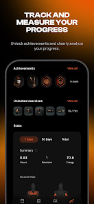 Screenshot 4 for Calisteniapp Workout MOD APK Premium Unlocked 24.1.1