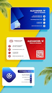 Business Card Maker MOD APK Premium Unlocked 49.0 3
