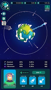 Idle Universe Offline Miner MOD APK Unlimited Currency 1.0.11 4