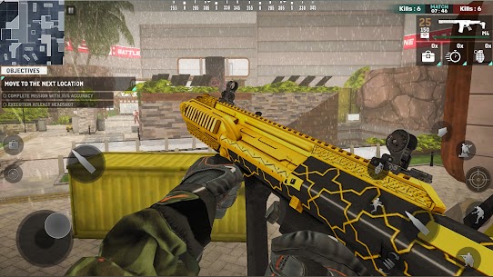 BattleZone PvP FPS Shooter MOD APK Frozen Currency Ammo 0.0.8 5