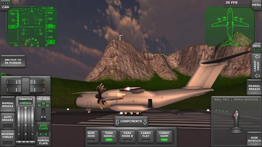 Turboprop Flight Simulator 3D mod apk (much money) v1.24 2