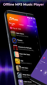 Offline Music Mp3 Player Muso MOD APK Premium Unlocked 1.1.83 screenshot