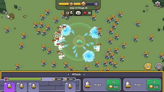 Slime Battle Idle RPG Games MOD APK God Mode Unlimited Currency 1.0.108 5