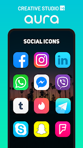Aura Icon Pack APK Patched 7.2.0 2