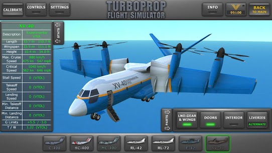 Turboprop Flight Simulator 3D mod apk (much money) v1.24 1