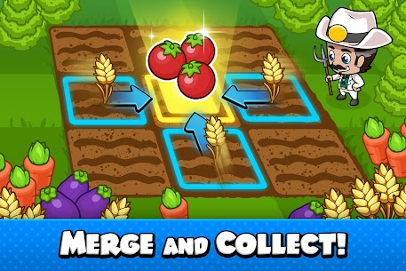 Idle Farm Tycoon Merge Crops MOD APK Free Upgrade Cost 1.07.0 1