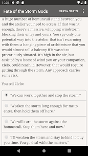 Fate of the Storm Gods MOD APK Unlocked Stories No Ads 1.0.12 5