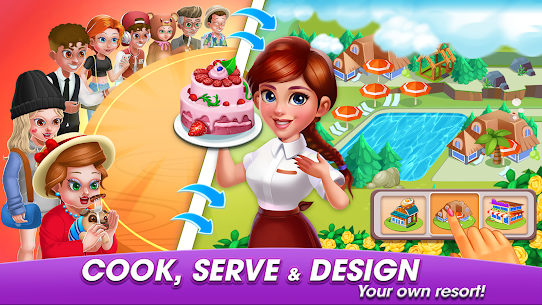 Cooking World Casual Cooking Games of my cafe’ mod apk (Unlimited gold coins/diamonds) v2.0.3 1