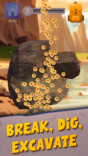 Dino Fossil Hunter Tap Idle MOD APK Hammer Power 0.12.6 4