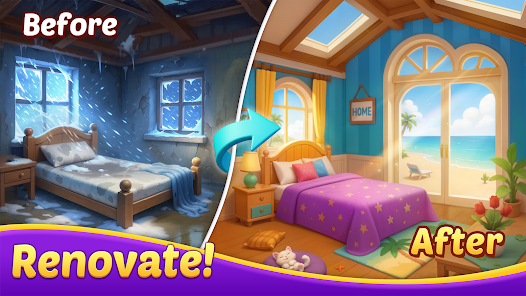 Matchington Mansion Mod APK a lot of money 1.192.0 screenshot