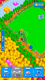 Train Miner Idle Railway Game MOD APK Menu Unlimited Money 1.7.3 2