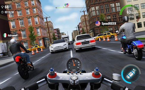 Moto Traffic Race 2 MOD APK Unlimited Money Unlocked All 1.26.02 3
