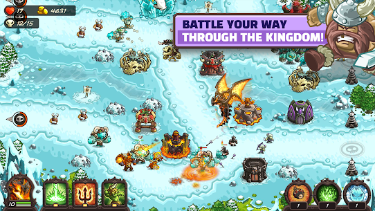 Kingdom Rush Vengeance TD Game Mod APK menu 1.9.9 2