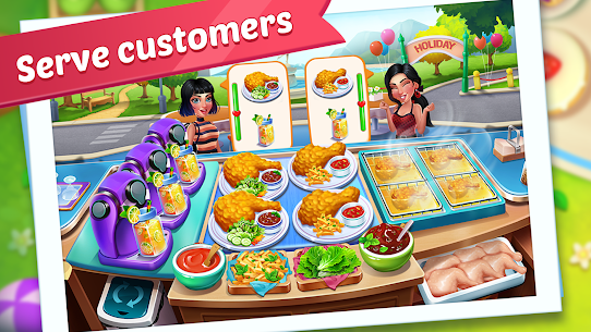 Foodie Festival Cooking Game MOD APK Unlimited Currency Energy 1.0.11 4