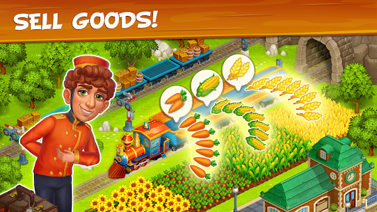 Farm Island Journey Story MOD APK Items Free Instant Skip 2.44 1