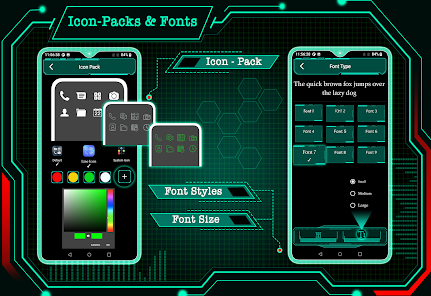 Screenshot 4 for Visionary Launcher MOD APK Premium Unlock 42.0