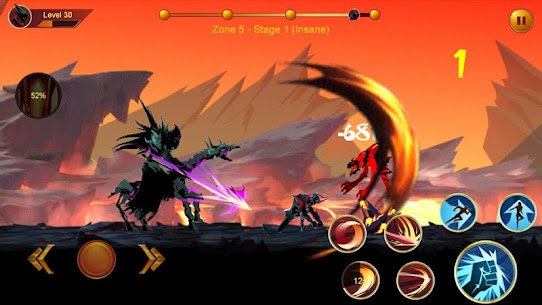 Shadow fighter 2 Ninja games MOD APK Money Mega Menu 1.26.1 1