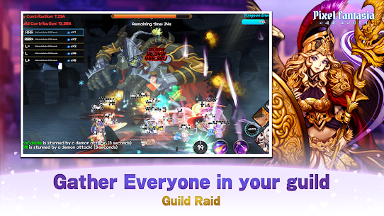 Pixel Fantasia Idle RPG GAME MOD APK Clear Mobs Mega Menu 3.0.14 5