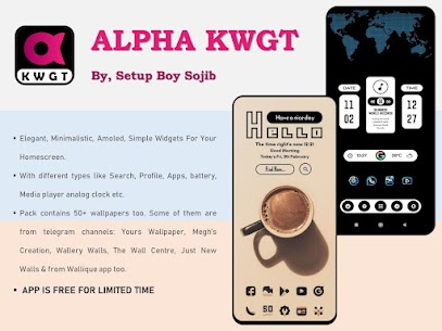 Alpha KWGT Mod APK 2.5.1 1