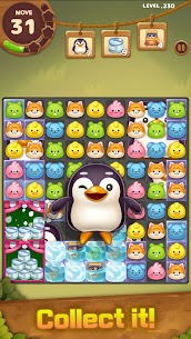 Candy Friends Forest Match 3 MOD APK Unlimited Hammer Rocket 1.3.1 1