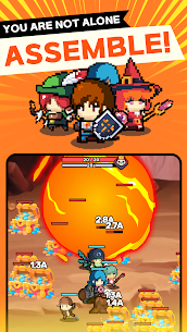 Tiny Quest Idle RPG Game MOD APK Damage Defense Multiplier 1.0.8 2